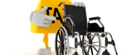 Rollstuhl, Taxi, Krankenfahrt
