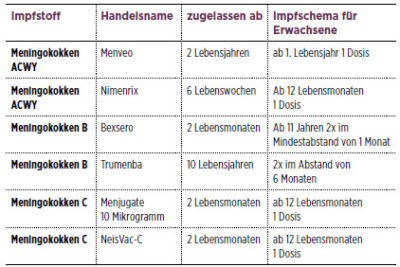 Influenza Und Meningokokken - Auch Für Reisende Relevant | Reiseimpfung