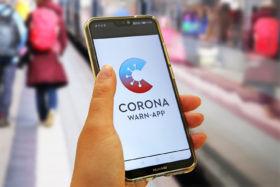 Bildschirm der Corona-Warn-App
