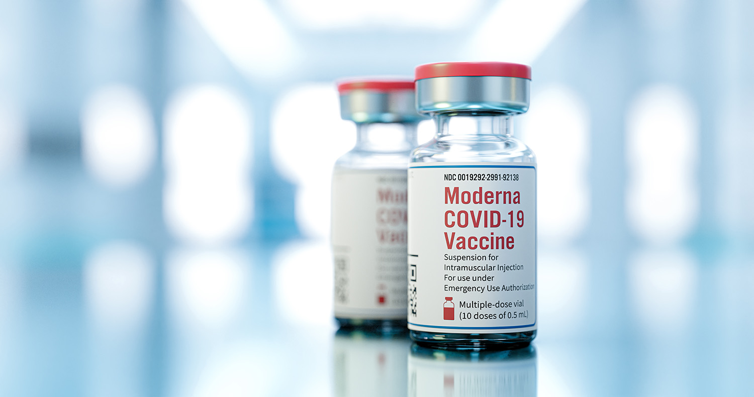 Impfstoffdosen von Moderna, deren Verfallsdatum abgelaufen ist, können möglicherweise weiter verwendet werden. Die  Haltbarkeitsdauer wurde um zwei Monate verlängert.
